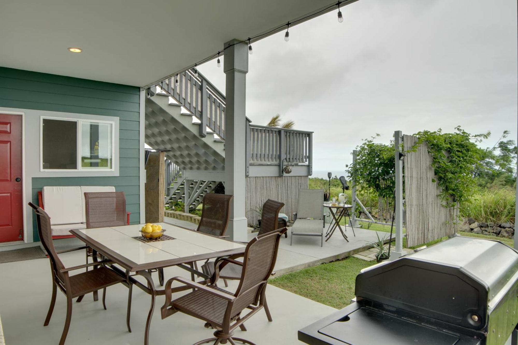 The Aloha Green House Retreat With Ocean Views! Naalehu Zewnętrze zdjęcie